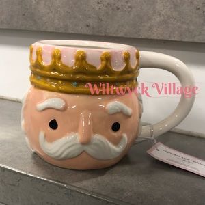 Cupcakes and Cashmere Pink and Gold Nutcracker Mug